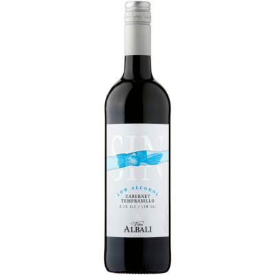 Вино безалкогольное Sin Albali Cabernet Tempranillo красное Испасния 0,5%, 750мл