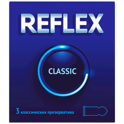 Презервативы Reflex Classic, 3шт