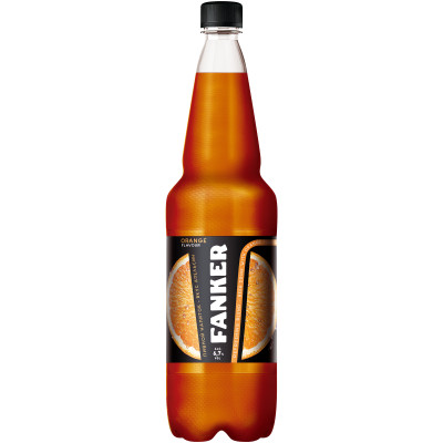 Напиток пивной Fanker со вкусом апельсина фильтрованный 6.7%, 1.3л