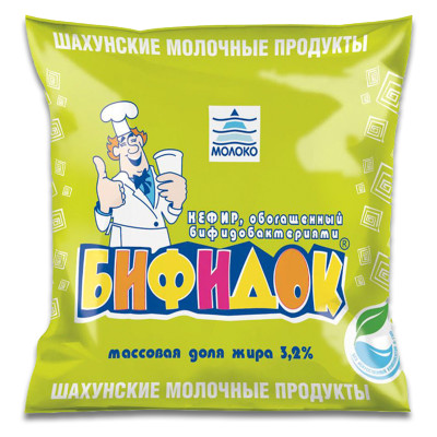 Бифидок Шахунья 3.2%, 450мл