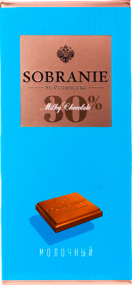 Шоколад молочный Sobranie, 90г