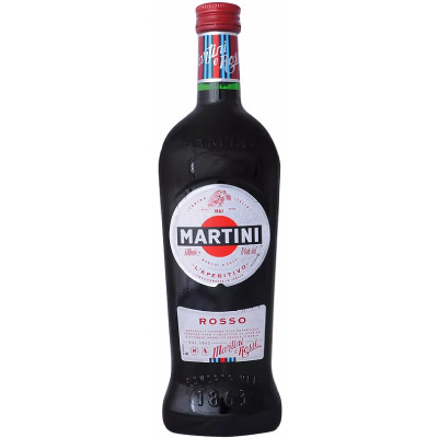 Вермут Martini Россо сладкий красный 15%, 750мл