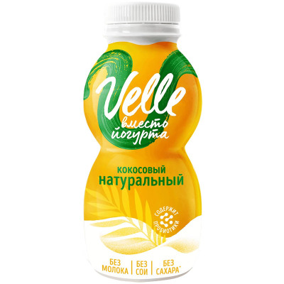 Продукт Велле Натуральный кокосовый питьевой, 250мл