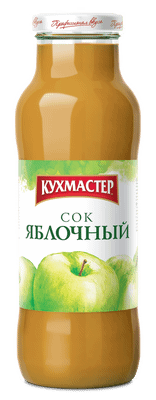 Сок Кухмастер яблочный с мякотью , 700мл