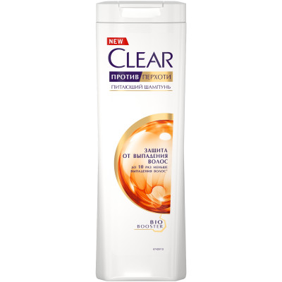 Шампунь Clear Vita abe защита от выпадения волос, 400мл