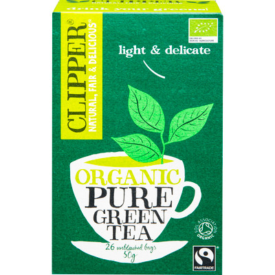 Чай Clipper Органик зелёный в пакетиках, 25х2г