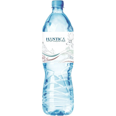 Вода Hantica природная питьевая артезианская негазированная высшей категории, 1.25л