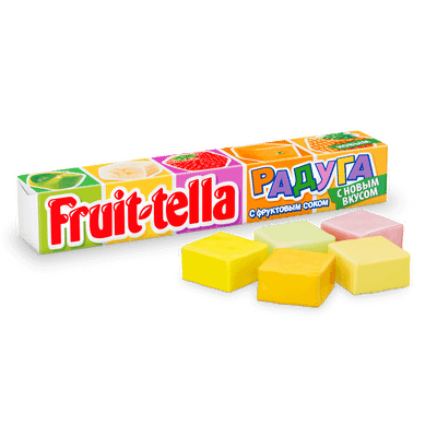 Конфеты Fruittella жевательные с фруктовым соком, 41г