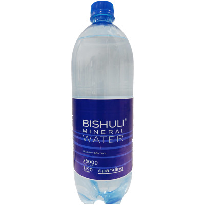Вода Бишули минеральная природная питьевая лечебно-столовая газированная, 1л