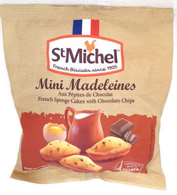 Бисквит StMichel Мадлен с кусочками шоколад французский традиционный, 175г