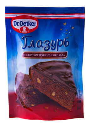 Глазурь Dr.Oetker со вкусом тёмного шоколада, 100г