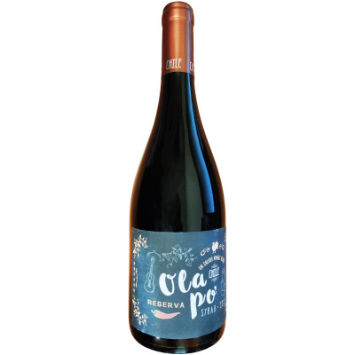 Вино Ola Po Сира Резерва красное сухое 13.5%, 750мл