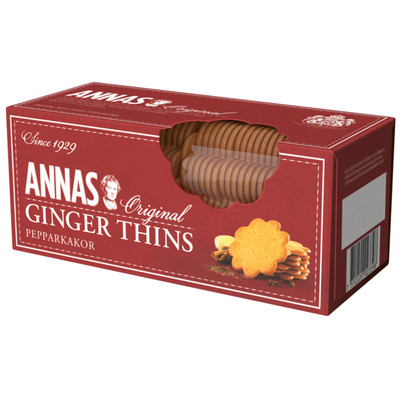 Печенье Annas имбирное тонкое, 150г