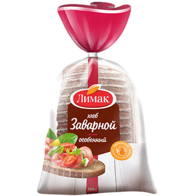 Хлеб Лимак Особенный заварной в нарезке, 500г