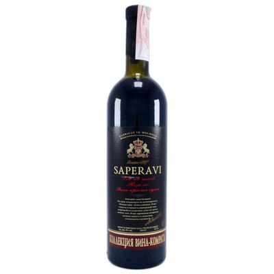 Вино Vinuri de Comrat Саперави красное сухое красное сухое 13%, 750мл