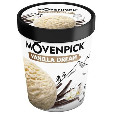 Пломбир Movenpick Vanilla dream ванильный 14%, 252г