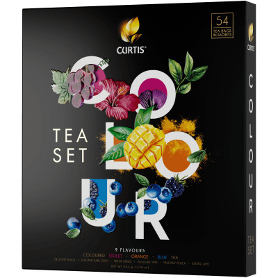 Чай Curtis Colour Tea Set ассорти, 54х84,6г