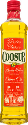 Масло оливковое Coosur рафинированное с добавлением масел, 500мл