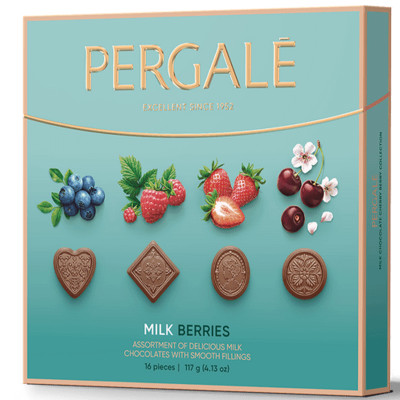 Набор конфет Pergale Вишнёво-ягодная коллекция, 117г