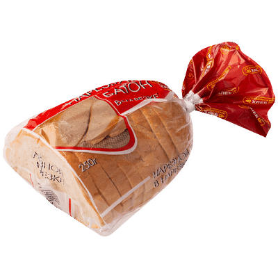 Батон Сормовский Хлеб половинка нарезка, 250г