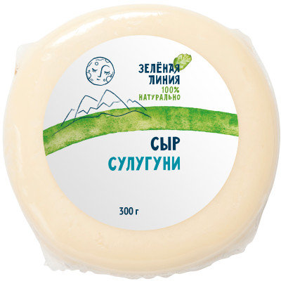 Сыр Сулугуни 45% Зелёная Линия, 250г