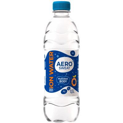 Напиток Aero Sweat Ионизированная вода с сахаром со вкусом цитруса безалкогольный негазированный, 500мл