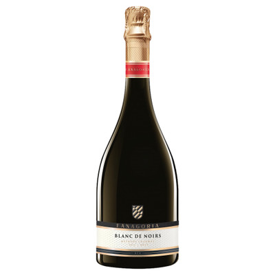 Вино игристое Fanagoria Блан де Нуар Белое из чёрного белое брют 11-13%, 750мл