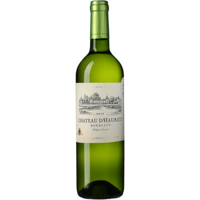 Вино Chateau d'Haurets белое сухое 12.5%, 750мл