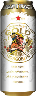 Пиво Wychwood Хобгоблин голд светлое фильтрованное 4.2%, 500мл