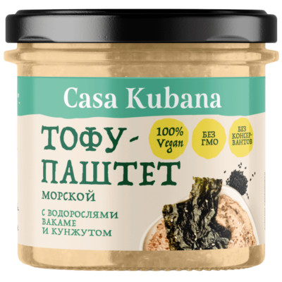 Тофу-паштет Casa Kubana Морской, 90г