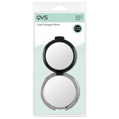 Зеркало компактное QVS для макияжа 66мм 82-10-1730