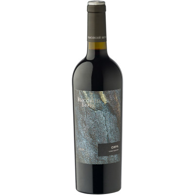 Вино Высокий Берег Сира красное сухое 13%, 750мл
