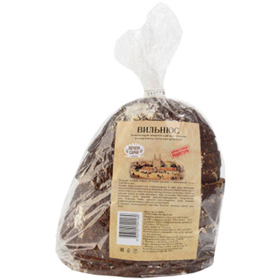 Хлеб Проект Свежий Хлеб Старый Вильнюс пшенично-ржаной подовый нарезка, 400г