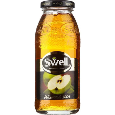 Сок Swell яблочный для детского питания, 250мл