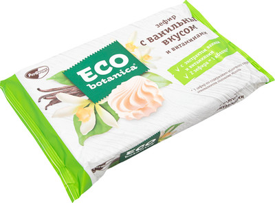 Зефир Eco botanica с витаминами ваниль, 250г