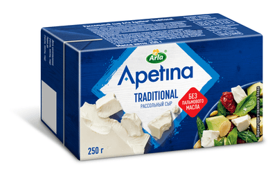 Сыр рассольный Arla Apetina Traditional 52.5%, 250г