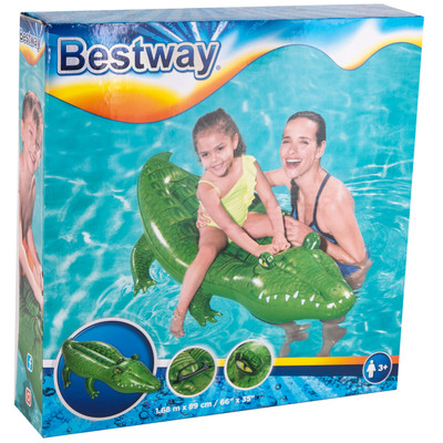 Игрушка надувная Bestway Крокодил 168х89см 41010