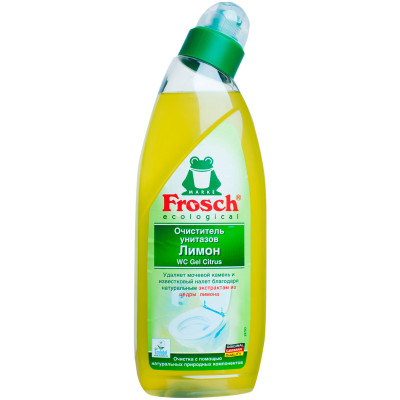 Средство чистящее Frosch для унитаза лимон, 750мл