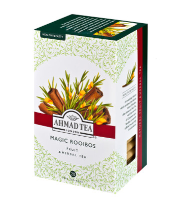 Чай Ahmad Tea Ройбуш травяной с корицей в пакетиках, 20х1.5г