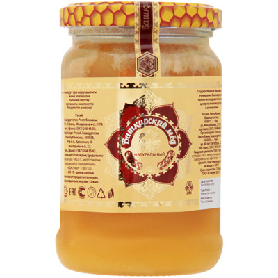 Мёд Башкирский Мёд натуральный, 400г