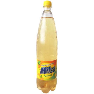 Напиток безалкогольный Milsa Лимонад сильногазированный, 1.25л