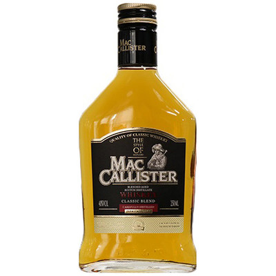 Виски Maccallister Классик Бленд зерновой 40%, 250мл