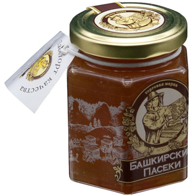 Мёд Башкирские Пасеки Ярхамова цветочный, 250г