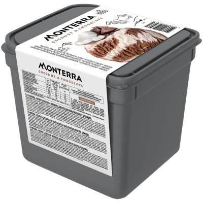 Десерт-мороженое Monterra Кокос-Шоколад, 2,4кг