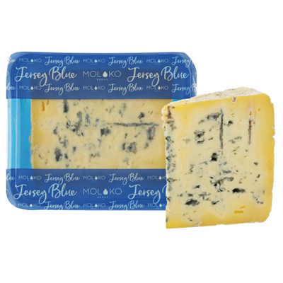 Сыр мягкий Moloko Group Джерси блю с голубой плесенью 55%, 100г