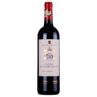 Вино Chateau La Tour Carnet  Bernard Magrez красное сухое, 750мл