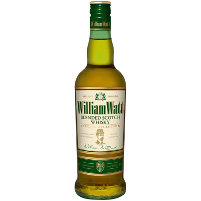 Виски William Watt шотландский купажированный, 500мл