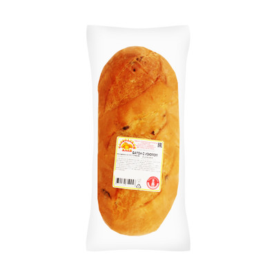 Батон Слободской Хлеб с изюмом высший сорт, 300г