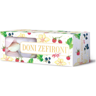 Зефир Doni Zefironi со вкусами малины/чёрной смородины с ароматом ванили, 150г