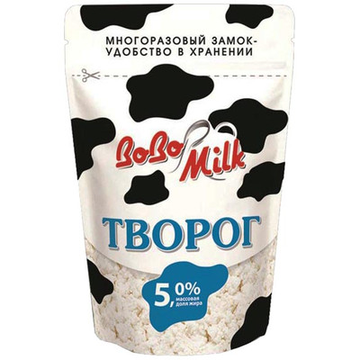 Творог Хладонеж BoBo Milk 5%, 300г